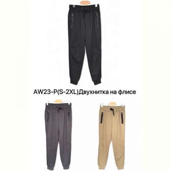 Штаны спорт Ale-Ate AW23P brown