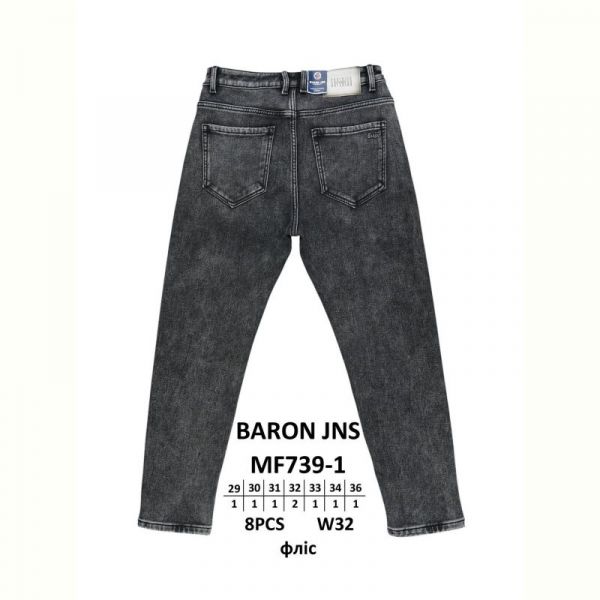 Джинсы God Baron MF739-1 black