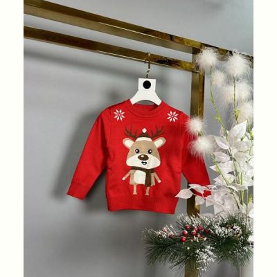 Свитер Delfinka 3218 red