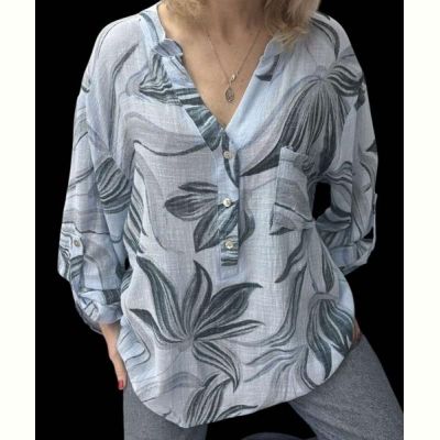 Рубашка Elena&Vika 26024 l.blue