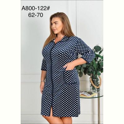 Халат Anion A800-122 navy