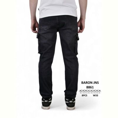 Джинсы God Baron 8861 black