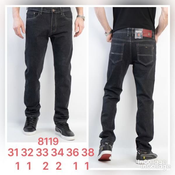 Джинсы God Baron 8119 black