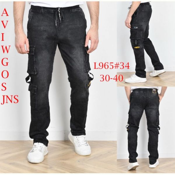 Джинсы God Baron 965 black