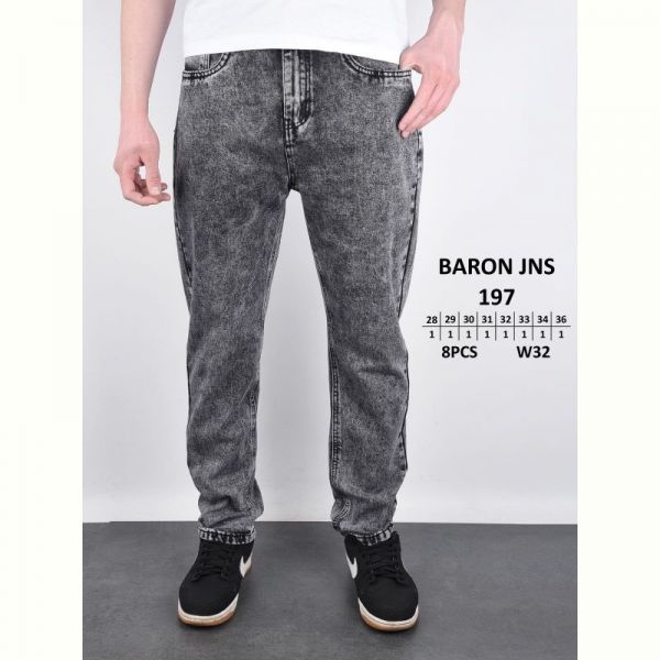 Джинсы God Baron 197 grey