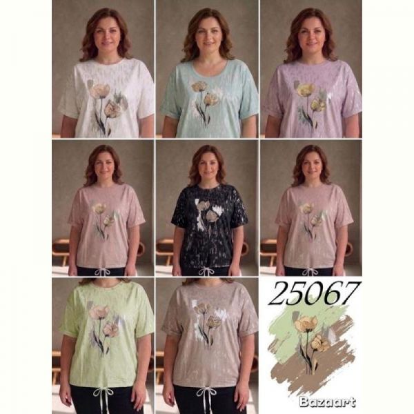 Футболка Elena&Vika 25067 white