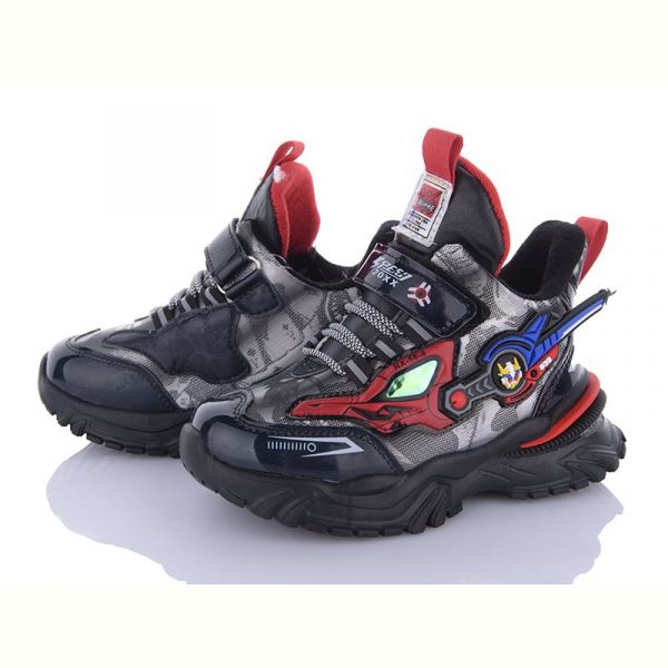 Кроссовки Мифер 2117-A211B black-red