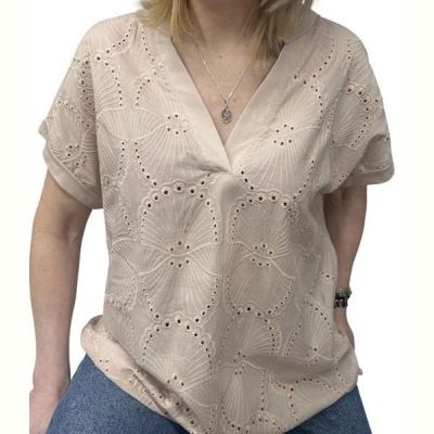 Футболка Elena&Vika 26004 beige