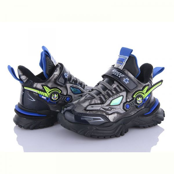 Кроссовки Мифер 2117-A211B black-blue