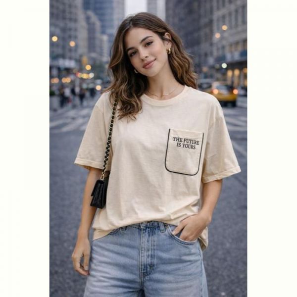 Футболка Major 60156 beige
