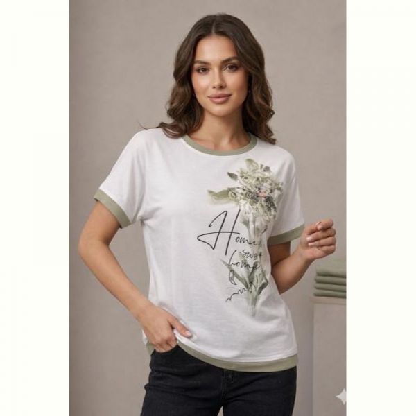 Футболка LeVisha 25021 white-l.mint