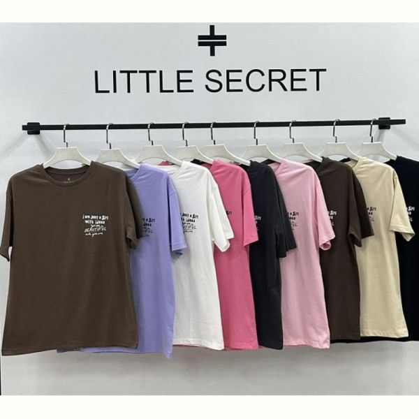 Футболка Little Secret 500341 d.pink