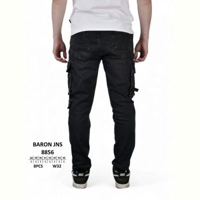 Джинсы God Baron 8856 black