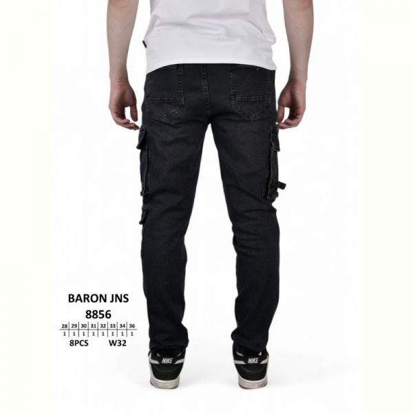Джинсы God Baron 8856 black