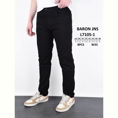 Джинсы God Baron L7105-1 black