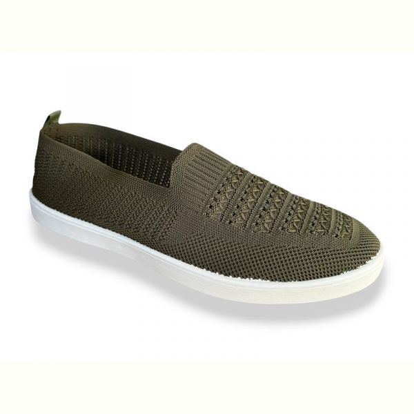 Слипоны Floare F06-004 т.зелений