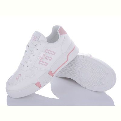 Кроссовки Violeta 149-12 white-pink