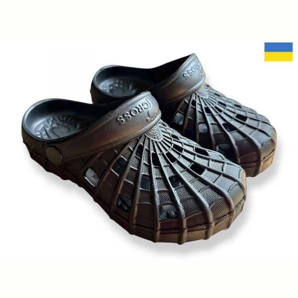 Кроксы Cross SV16 чорний