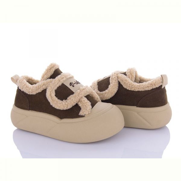 Кроссовки Violeta 197-195 brown