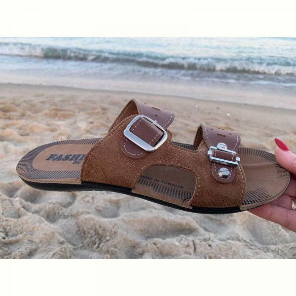 Шлепанцы Malibu Fashion 2 PR camel