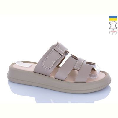 Шлепанцы Sali 5 капучино к кап-п.