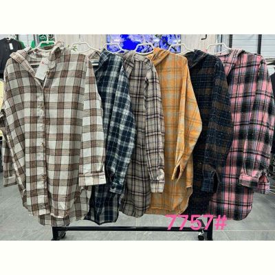 Рубашка P.HEY 7757 beige-black