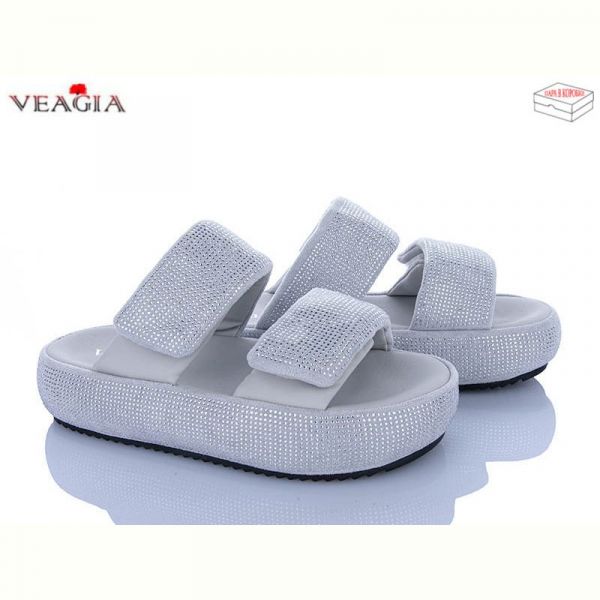 Шлепанцы Veagia N15 silver