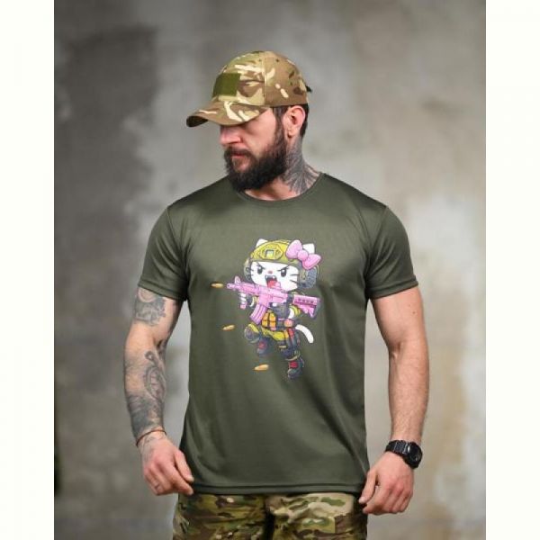 Футболка Madoka 1353 khaki
