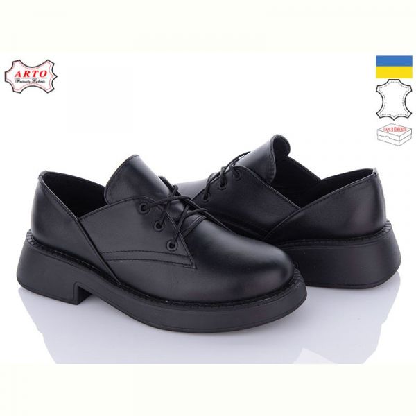Туфли Arto 191 чорний к