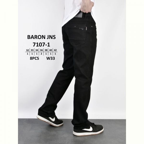 Джинсы God Baron 7107-1 black