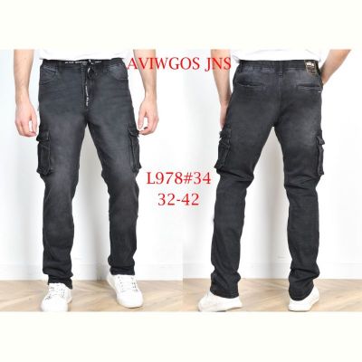 Джинсы God Baron L978 black