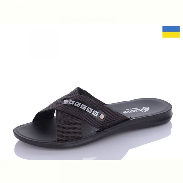 Шлепанцы Demur TRK26-2-STL44 чорний