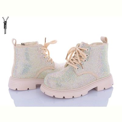 Ботинки Apawwa A8883 beige фліс