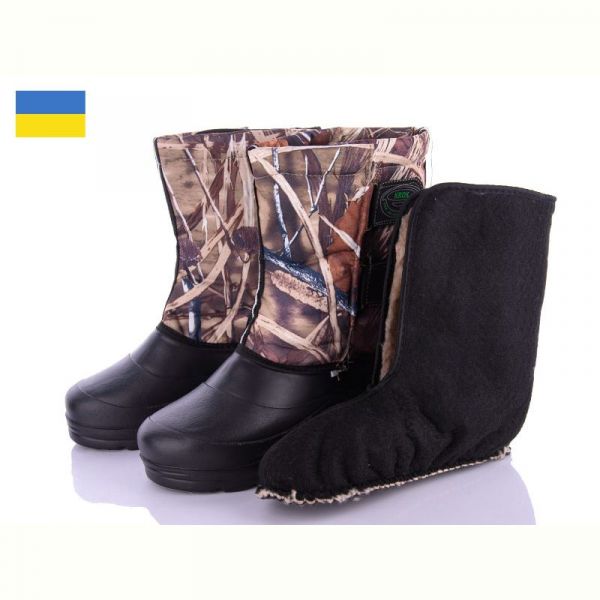 Сапоги Krok М14 с чулком камуфляж 