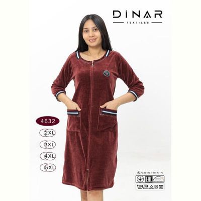 Халат Annet DO-D4632 brown