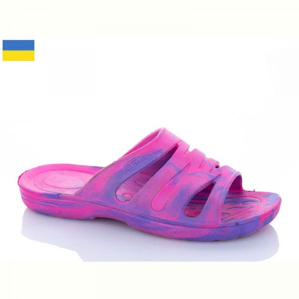 Шлепанцы Olimp Olimp D501 папуга-малиновий
