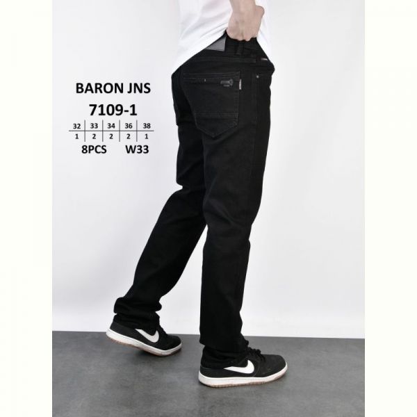 Джинсы God Baron 7109-1 black