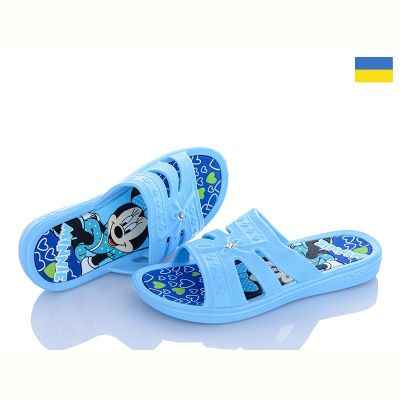 Шлепанцы Golden Lion Міккі блакитний