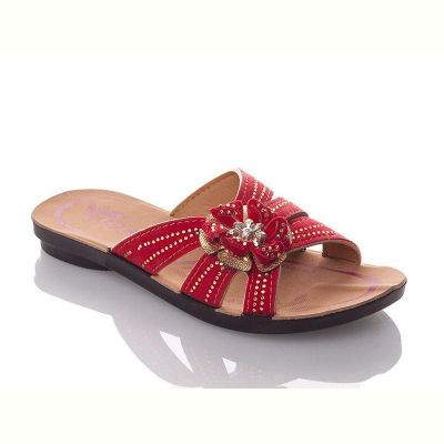 Шлепанцы Malibu GElena-N1B-red