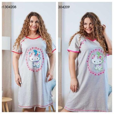 Ночнушка Vehuiah 1304209 grey