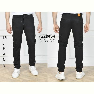 Джинсы God Baron 722B black
