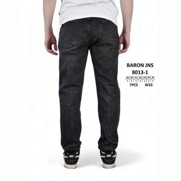 Джинсы God Baron 8013-1 black