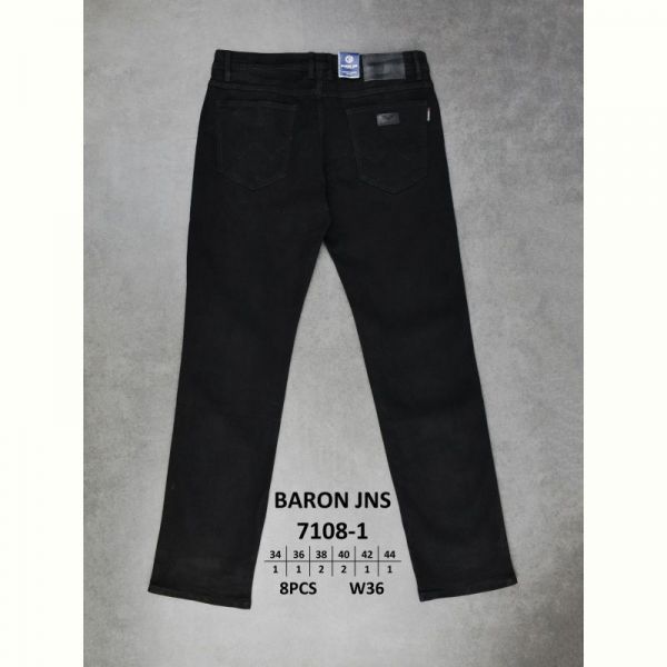 Джинсы God Baron 7108-1 black
