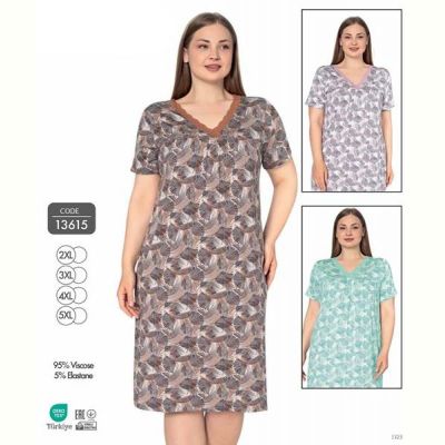 Ночнушка Cotpark 13615 grey
