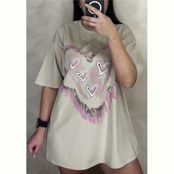 Футболка LeVisha 25061 beige