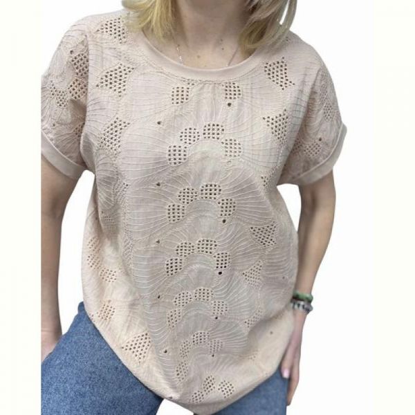 Футболка Elena&Vika 26005 beige