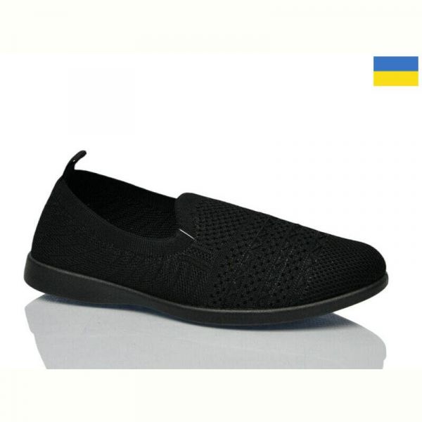 Слипоны Demur 6711 чорний