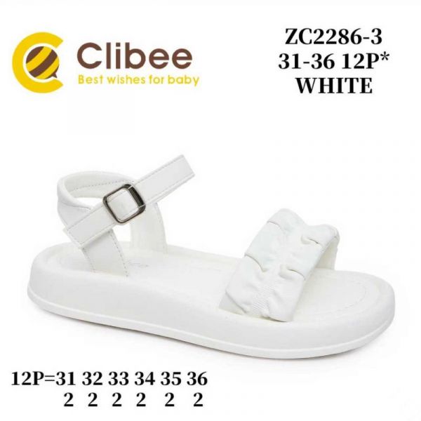 Босоножки Clibee Ap-ZC2286-3 White