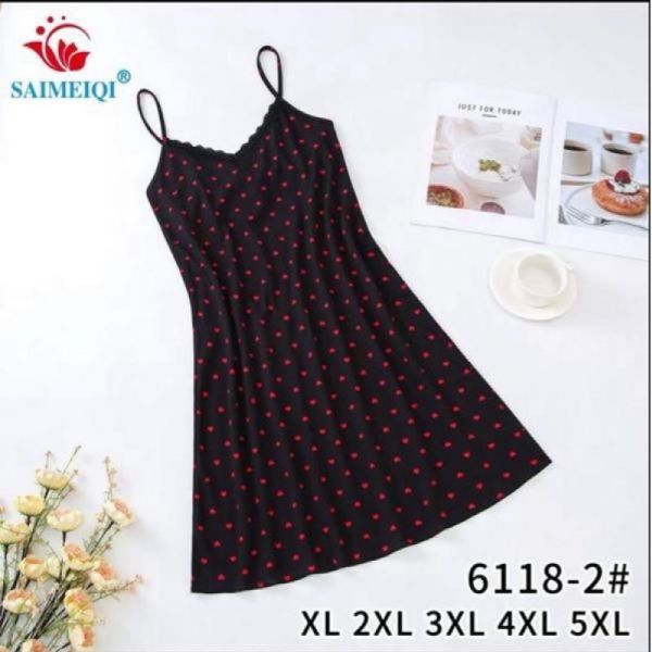 Ночнушка Estima 6118-2 black