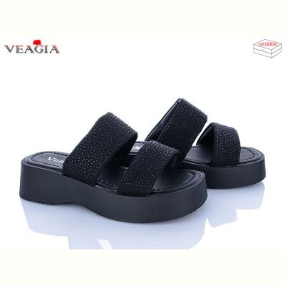 Шлепанцы Veagia N11 black